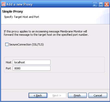 Configure the Target for the Messages