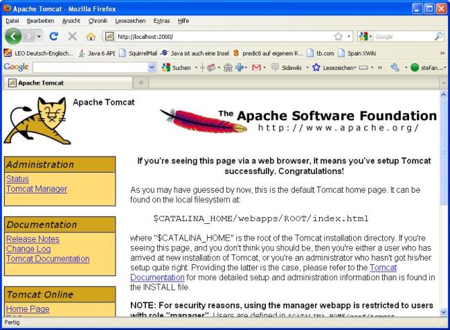 Apache Tomcat Site Apache Tomcat Site