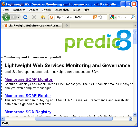 Redirected Homepage