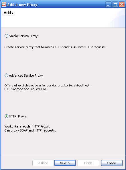 Choosing a Proxy Rule