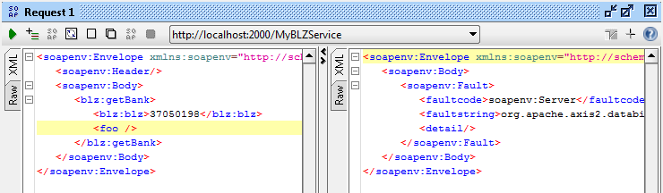 Backend SOAP Fault without Stack Trace